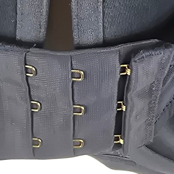 Third Love Blue Floral Petal Lace Demi Underwire Bra 42F - Picture 4 of 5